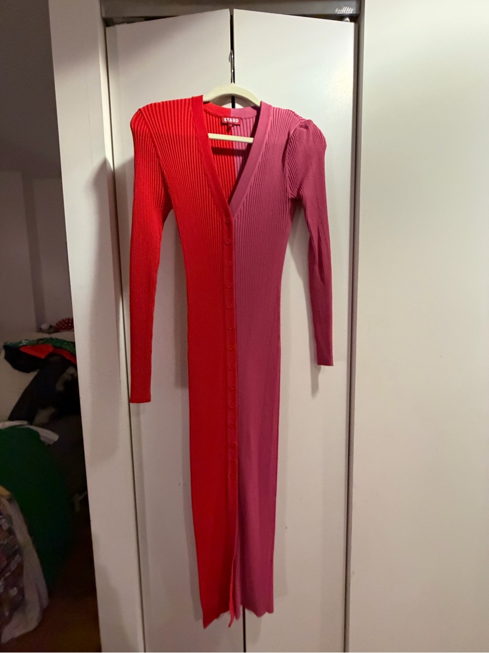 STAUD Shoko Sweater Midi Dress - Picture 2 of 3